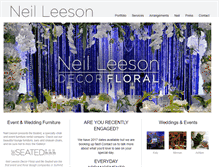 Tablet Screenshot of neilleeson.com